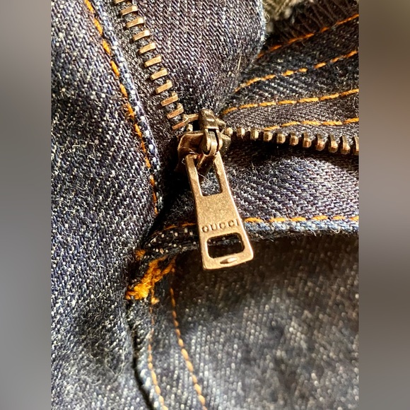 GUCCI vintage denim skirt 90s - Picture 7 of 10